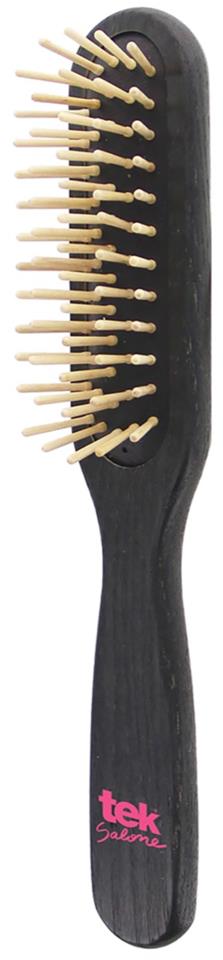 Tek Professional Slim Rectangular Brush With Short Wooden Pins