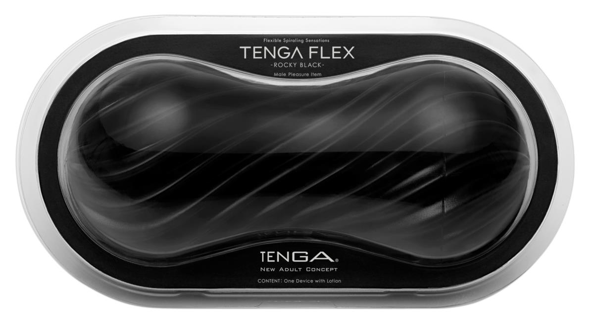 TENGA Flex Rocky Black | lyko.com