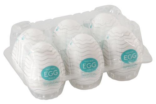 TENGA Egg Wavy Masturbator 6 Pack