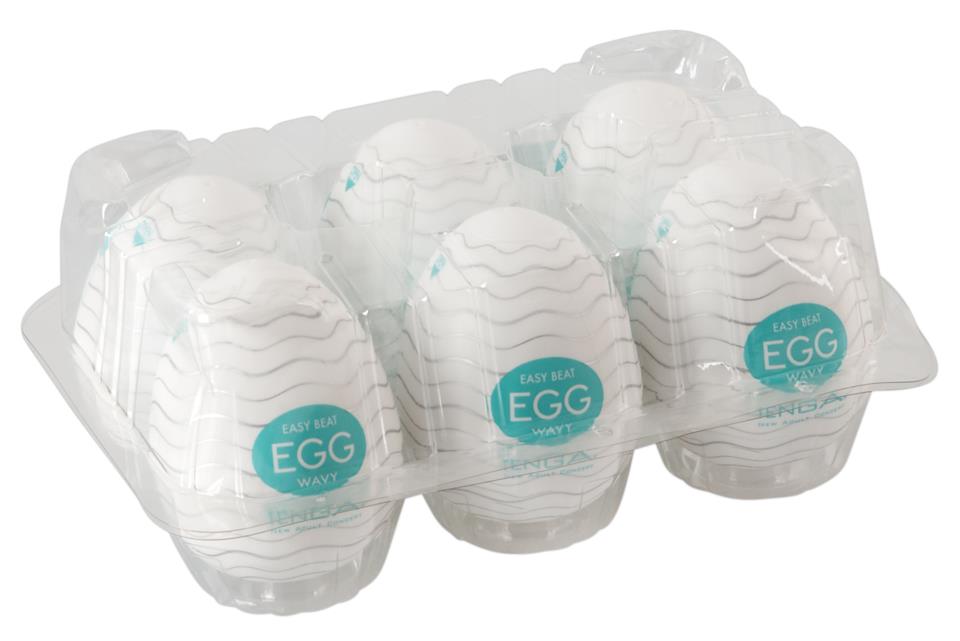 TENGA TENGA Egg Wavy Masturbator 6 Pack