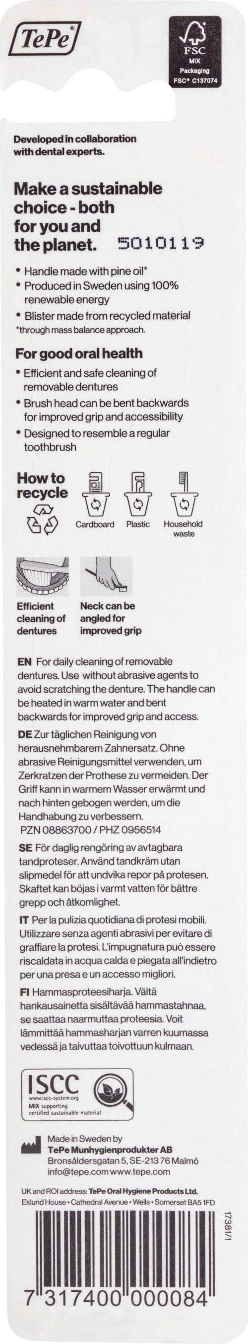 TePe Special Protesborse Denture Care 1 pack