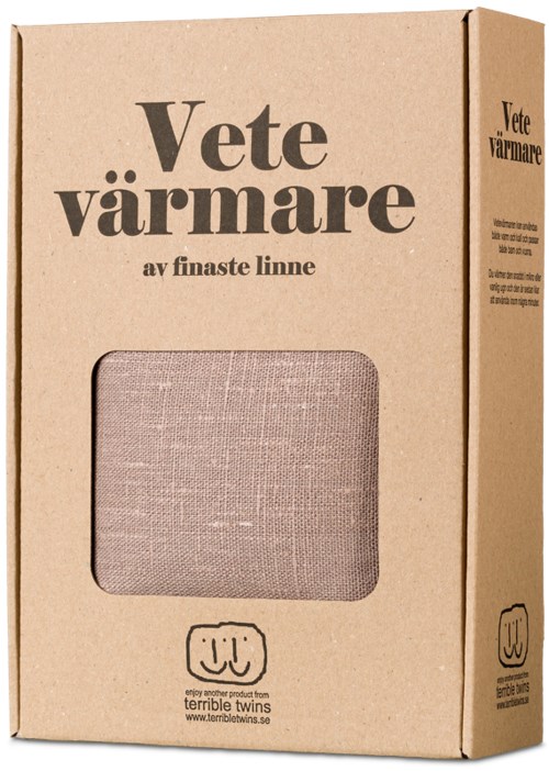 Terrible Twins Spa By Wheat warmers Vetevärmare Nougat