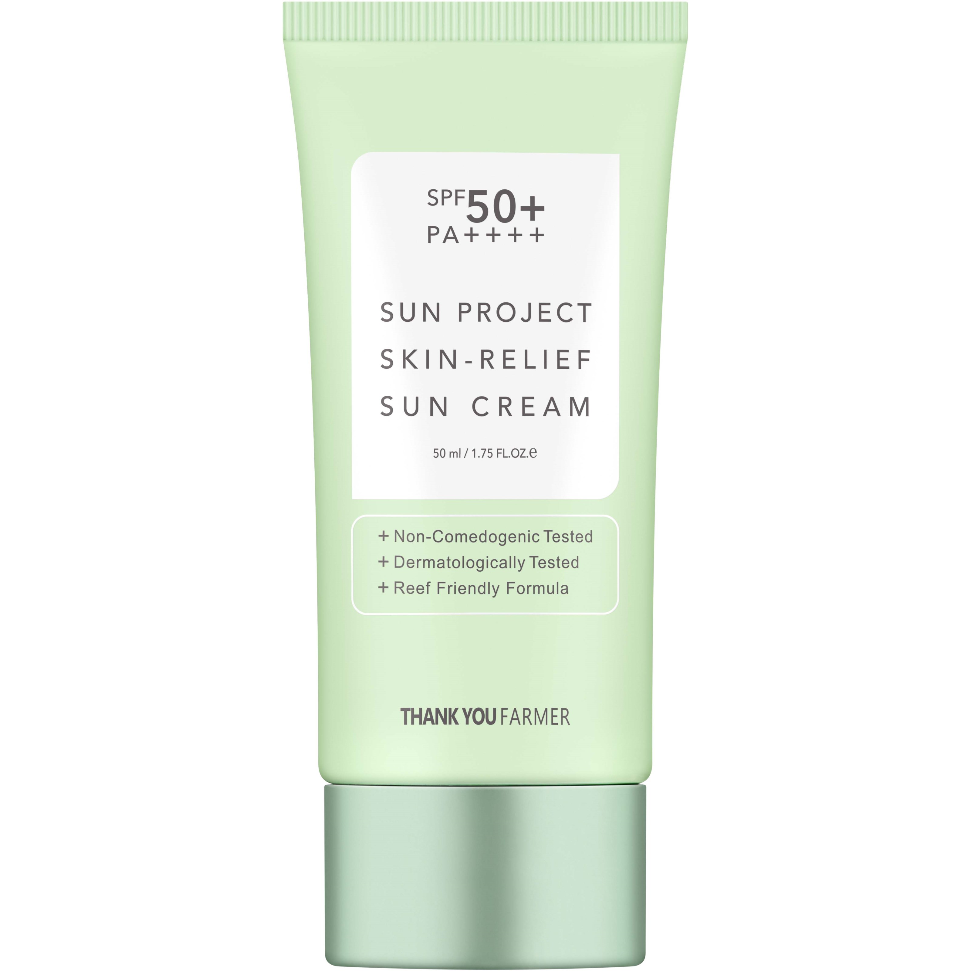 THANK YOU FARMER Sun Project Skin Relief Sun Cream SPF50 50 ml
