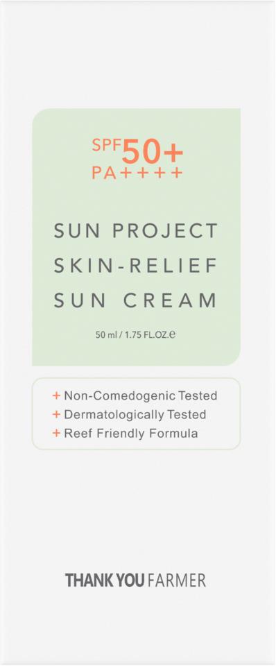 Thank You Farmer
Sun Project Skin Relief Sun Cream 50 ml