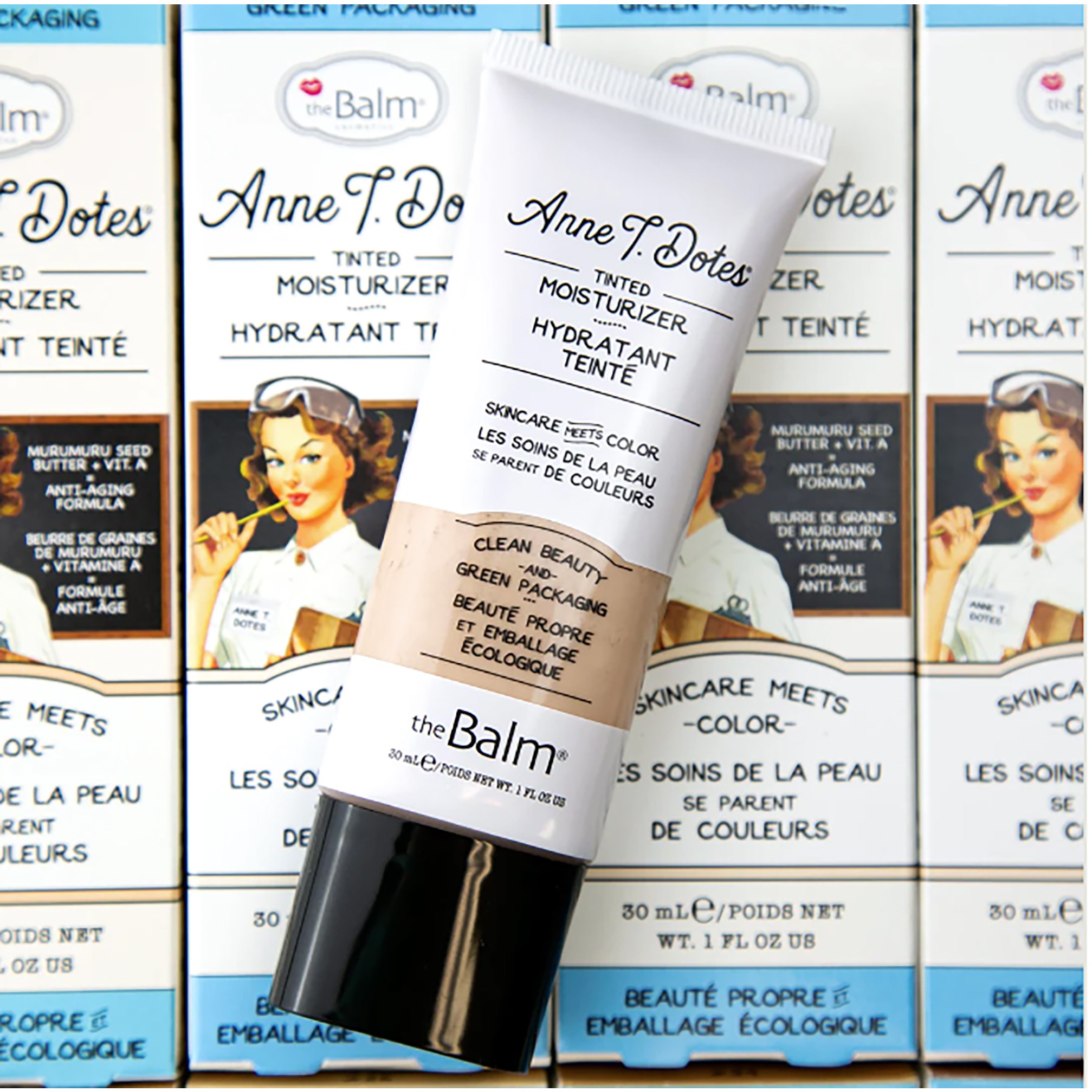 the Balm Anne T. Dotes Tinted Moisturizer #8 Lighter Than Light (obrázok 4)