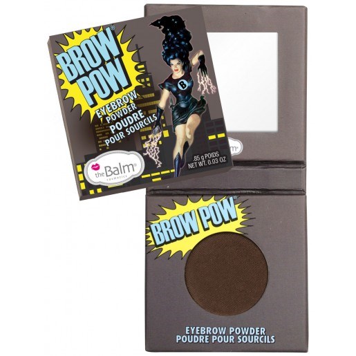 Bilde av The Balm Brow Pow Powder Dark Brown