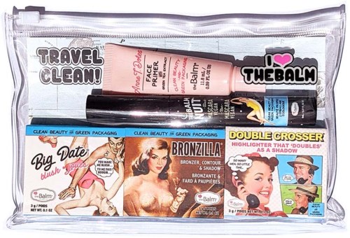 the Balm Clean & Green Travel Kit