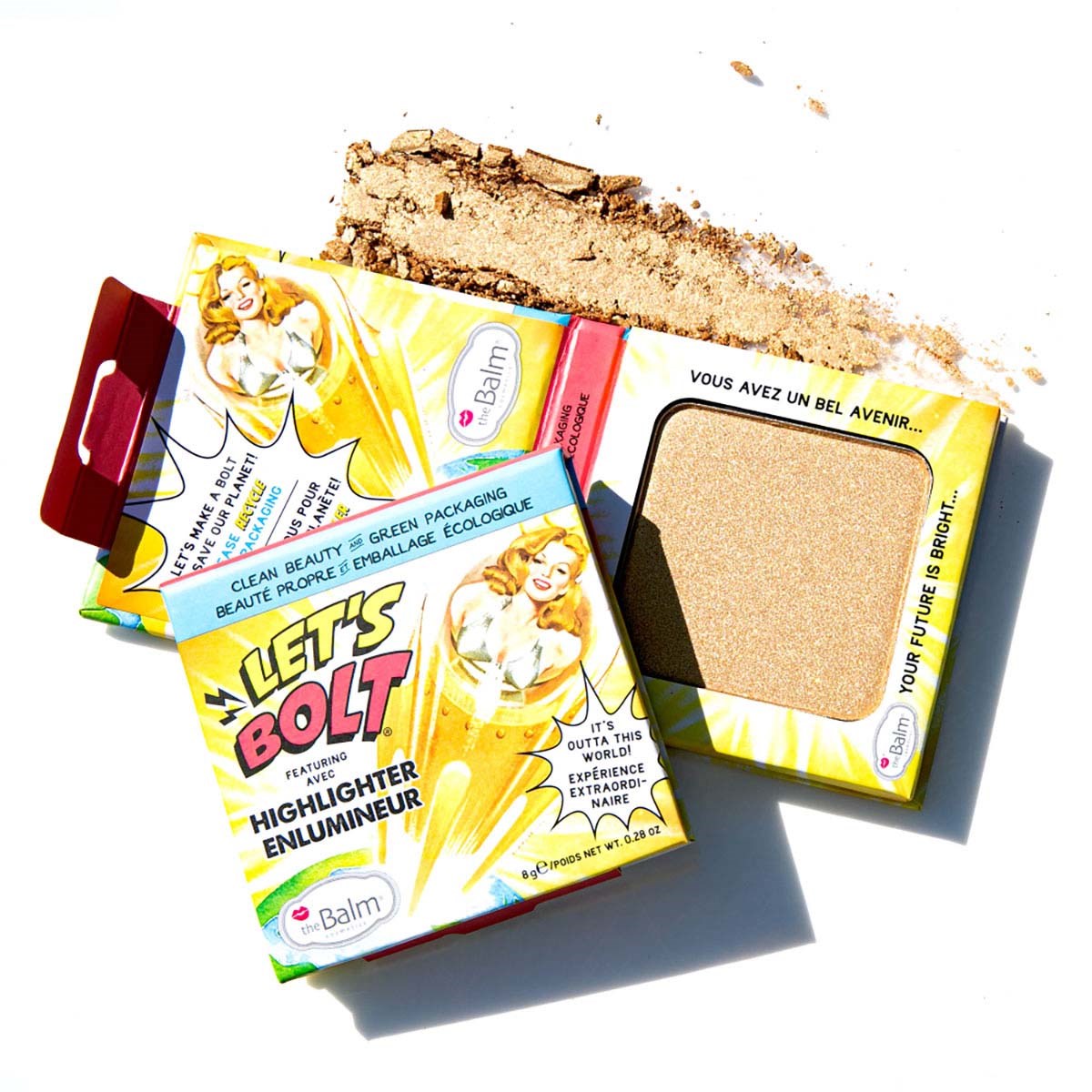 the Balm Let's Bolt Highlighter 8 g (obrázok 7)