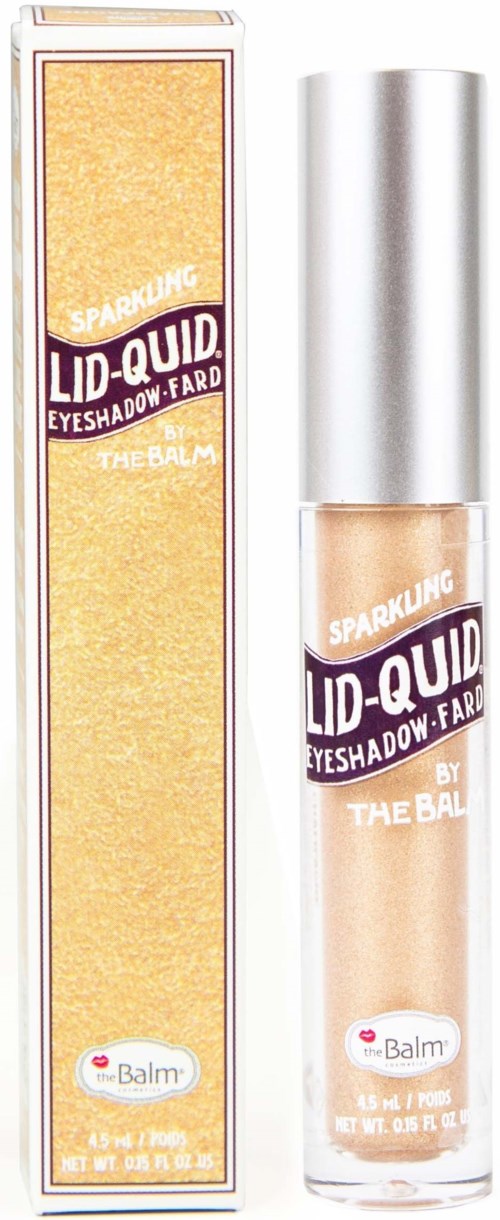 the Balm Lid Quid Sparkling Liquid Eyeshadow Champagne