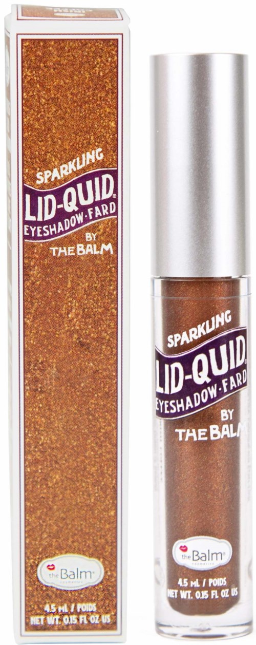 the Balm Lid Quid Sparkling Liquid Eyeshadow Irish Coffee