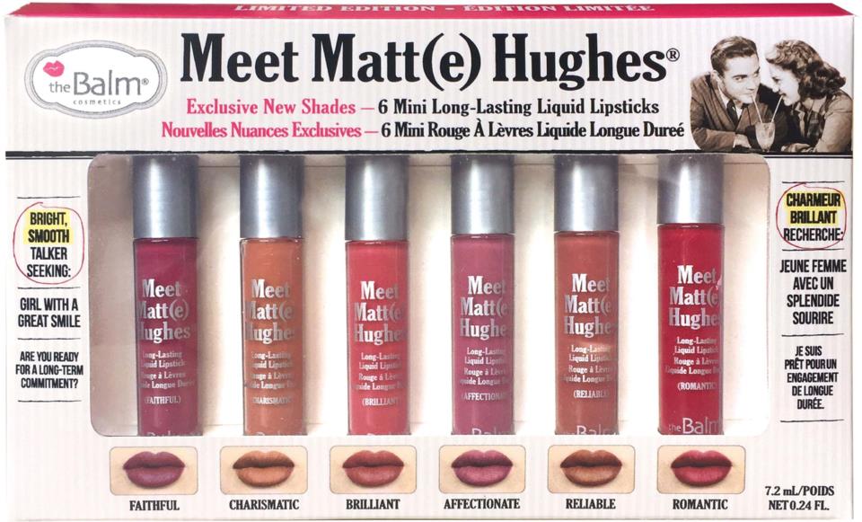 The Balm Meet Matte Hughes Limited Edition