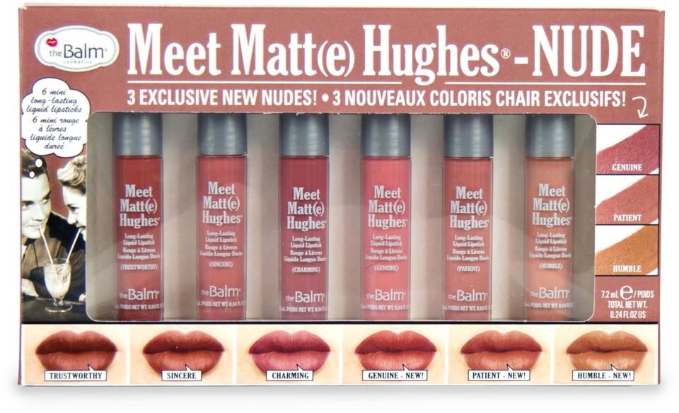 the Balm Meet Matte Hughes Mini Kit #8 Nude 7,2 ml