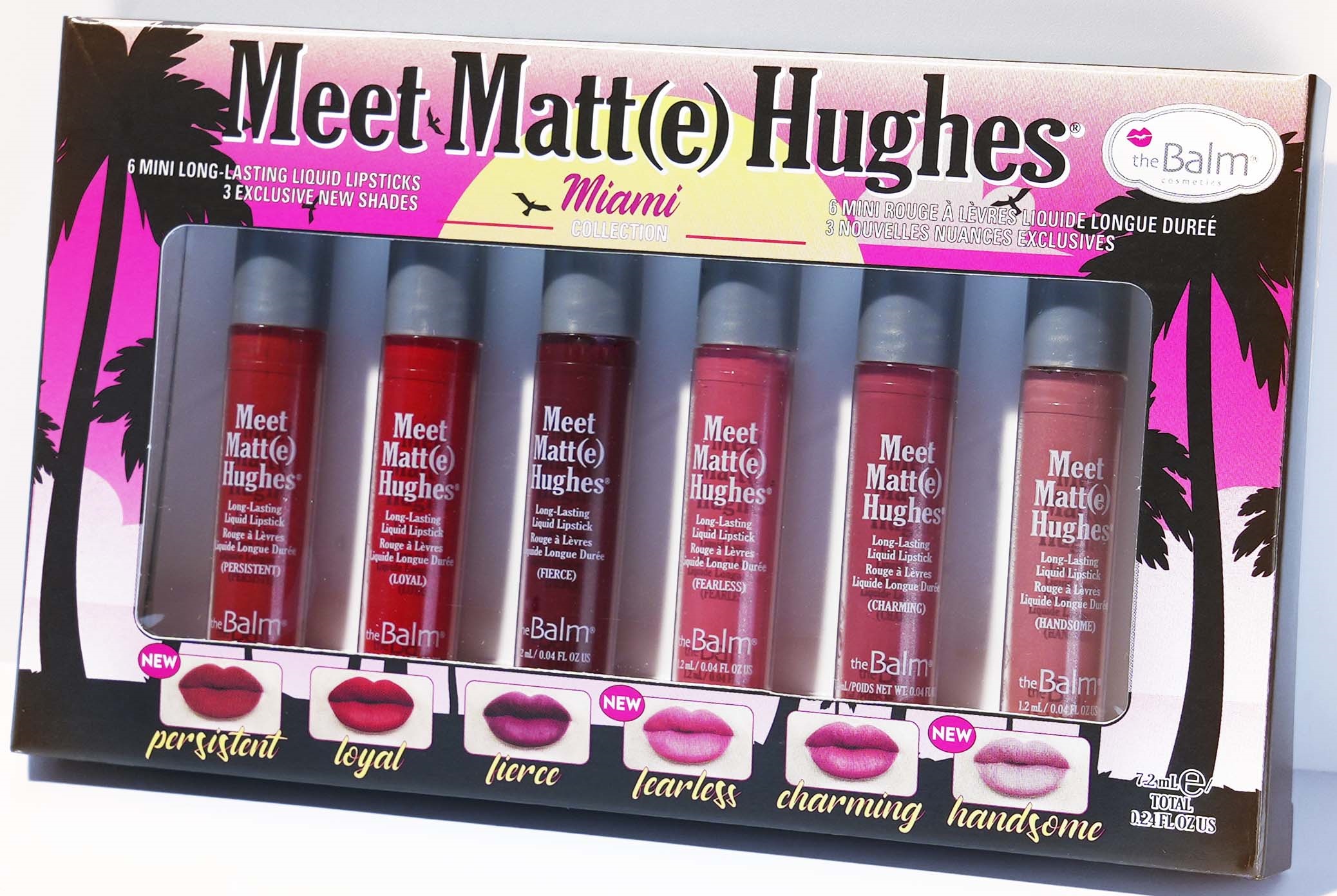 the Balm the Balm Meet Matte Hughes Mini Kit Miami | lyko.com