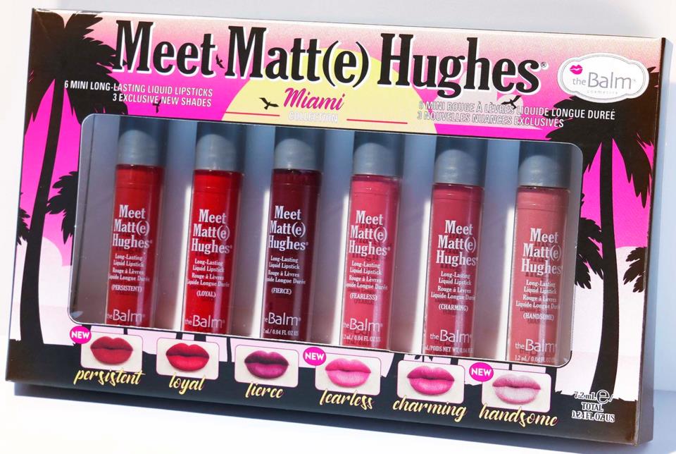 the Balm the Balm Meet Matte Hughes Mini Kit Miami | lyko.com the Balm the Balm Meet Matte Hughes Mini Kit Miami | lyko.com