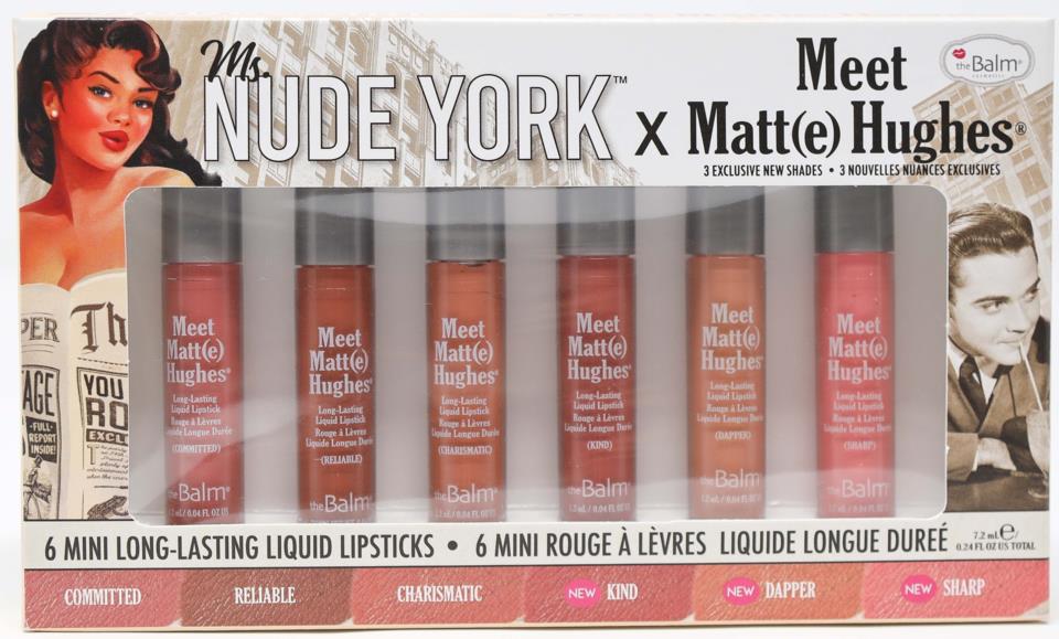 the Balm Meet Matte Hughes Mini Kit Ms. Nude York 7,2 ml