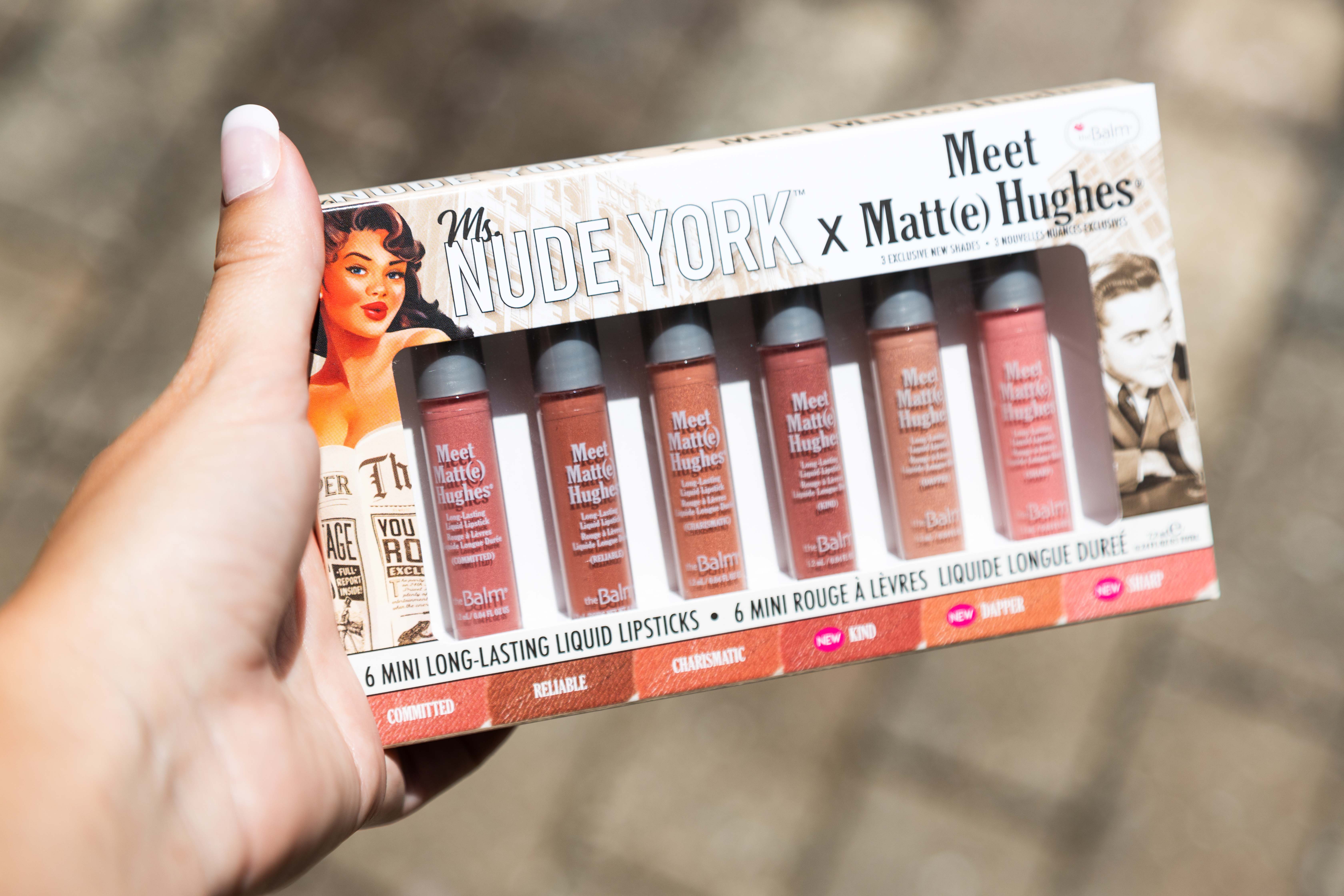 the Balm the Balm Meet Matte Hughes Mini Kit Ms. Nude York | lyko.com