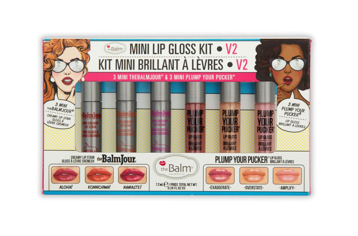the Balm Mini Lip Gloss Kit Vol. 2