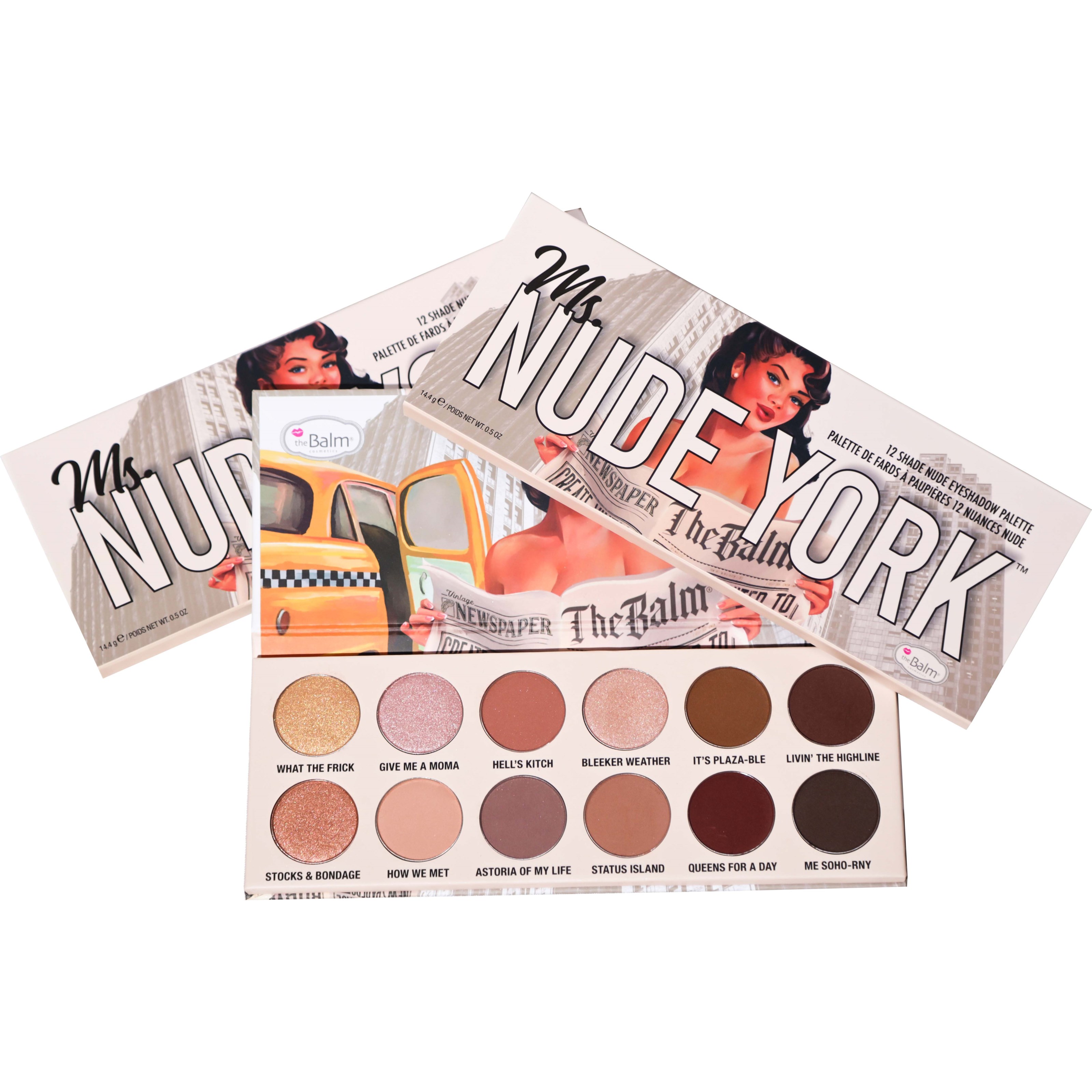 the Balm Ms. Nude York Eyeshadow Palette 14,4 g