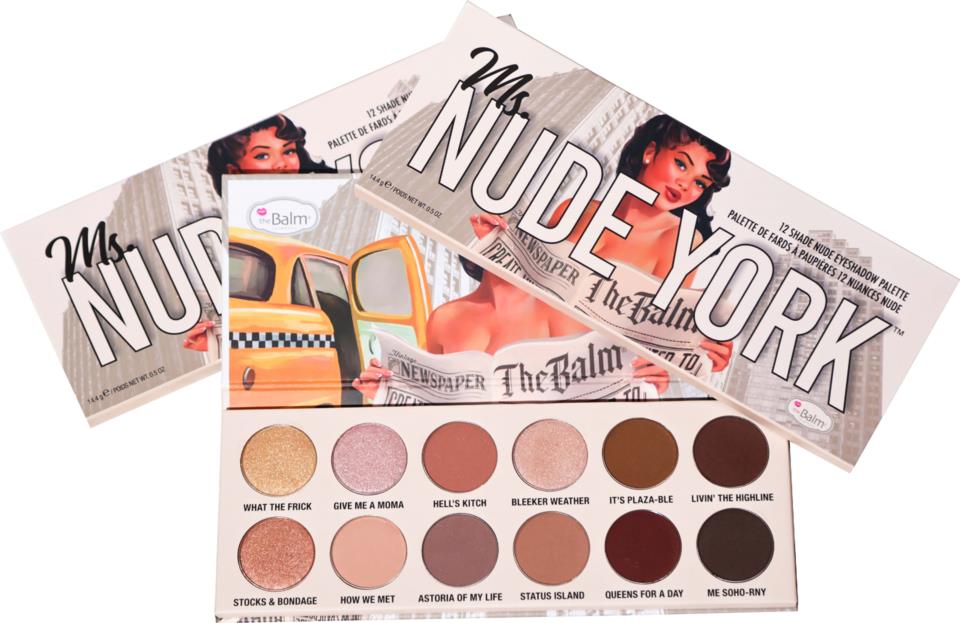 the Balm Ms, Nude York Palette 14,4 g