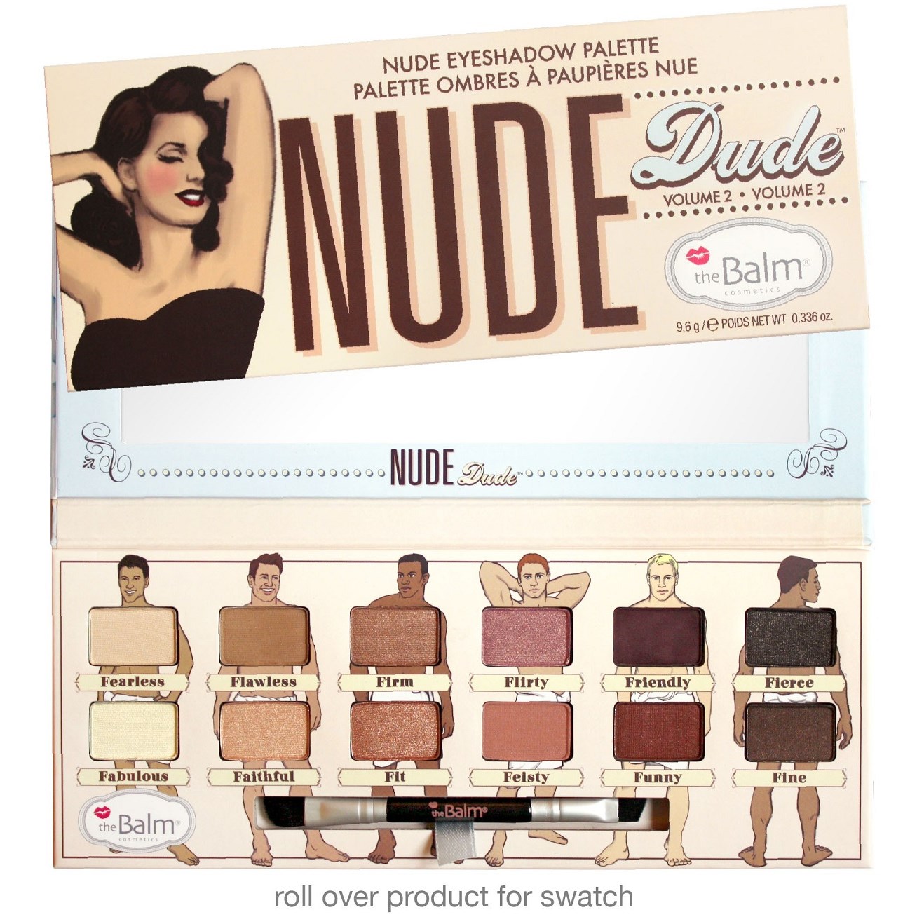 Läs mer om the Balm Nude Dude Eyeshadow 10 ml
