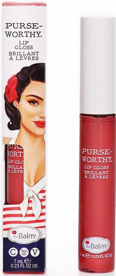 the Balm Purseworthy Lip Gloss Clutch 7 ml