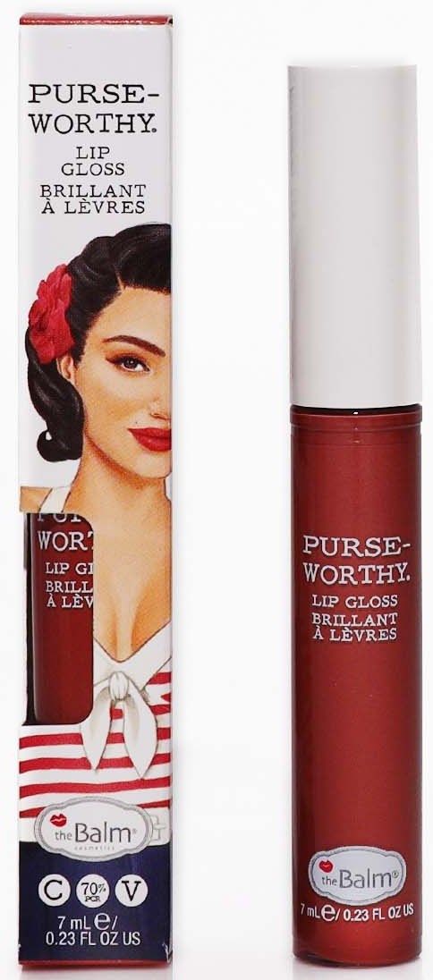 the Balm Purseworthy Lip Gloss Mini