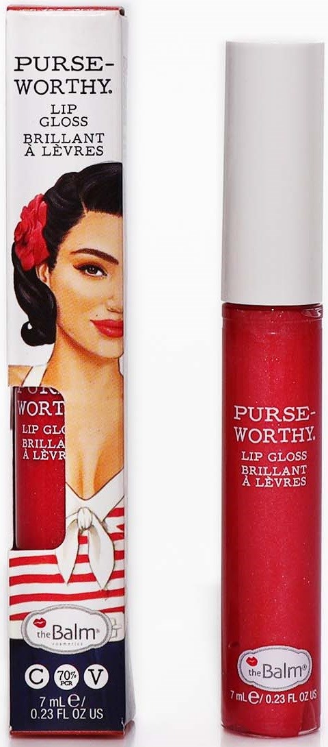 the Balm Purseworthy Lip Gloss Wristlet
