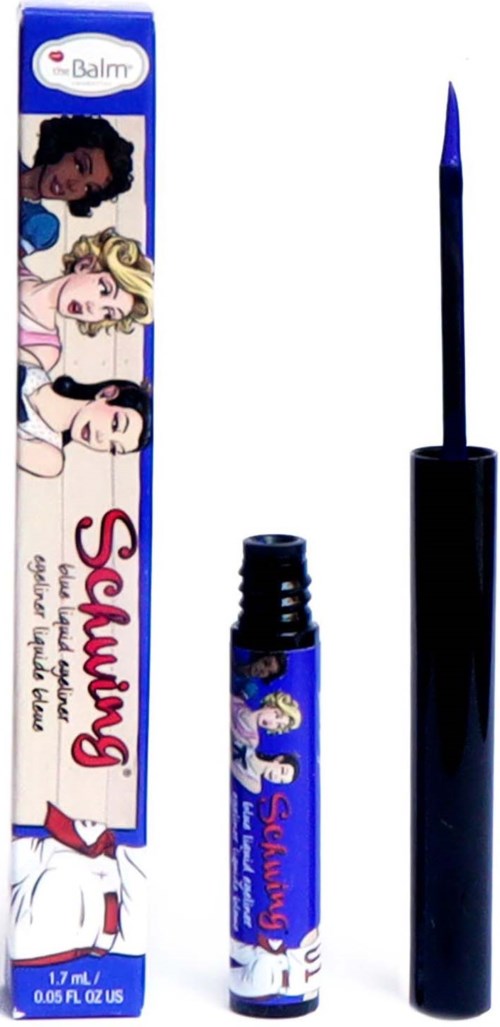 the Balm Schwing! Liquid Eyeliner Blue