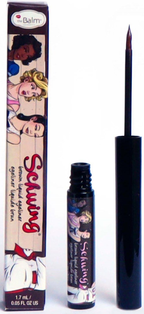 the Balm Schwing! Liquid Eyeliner Brown