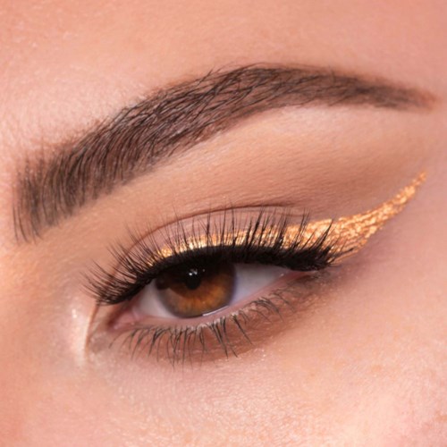 Подводка для глаз theBalm Schwing Liquid Eyeliner жидкая, стойкая, оттенок 14K Gold, 1,7 мл — фото 3