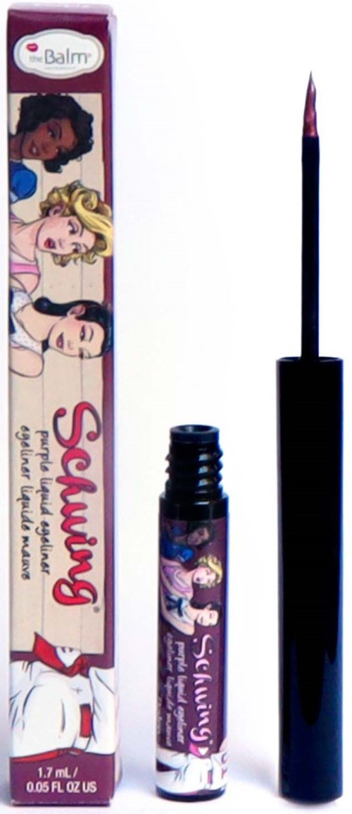 the Balm Schwing! Liquid Eyeliner Purple