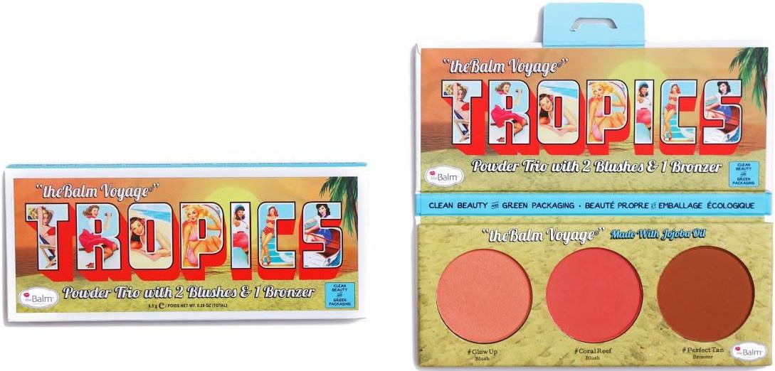 the Balm theBalm Voyage Tropics Powder Trio