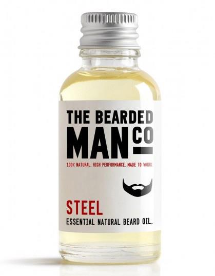 The Bearded Man Oil Steel