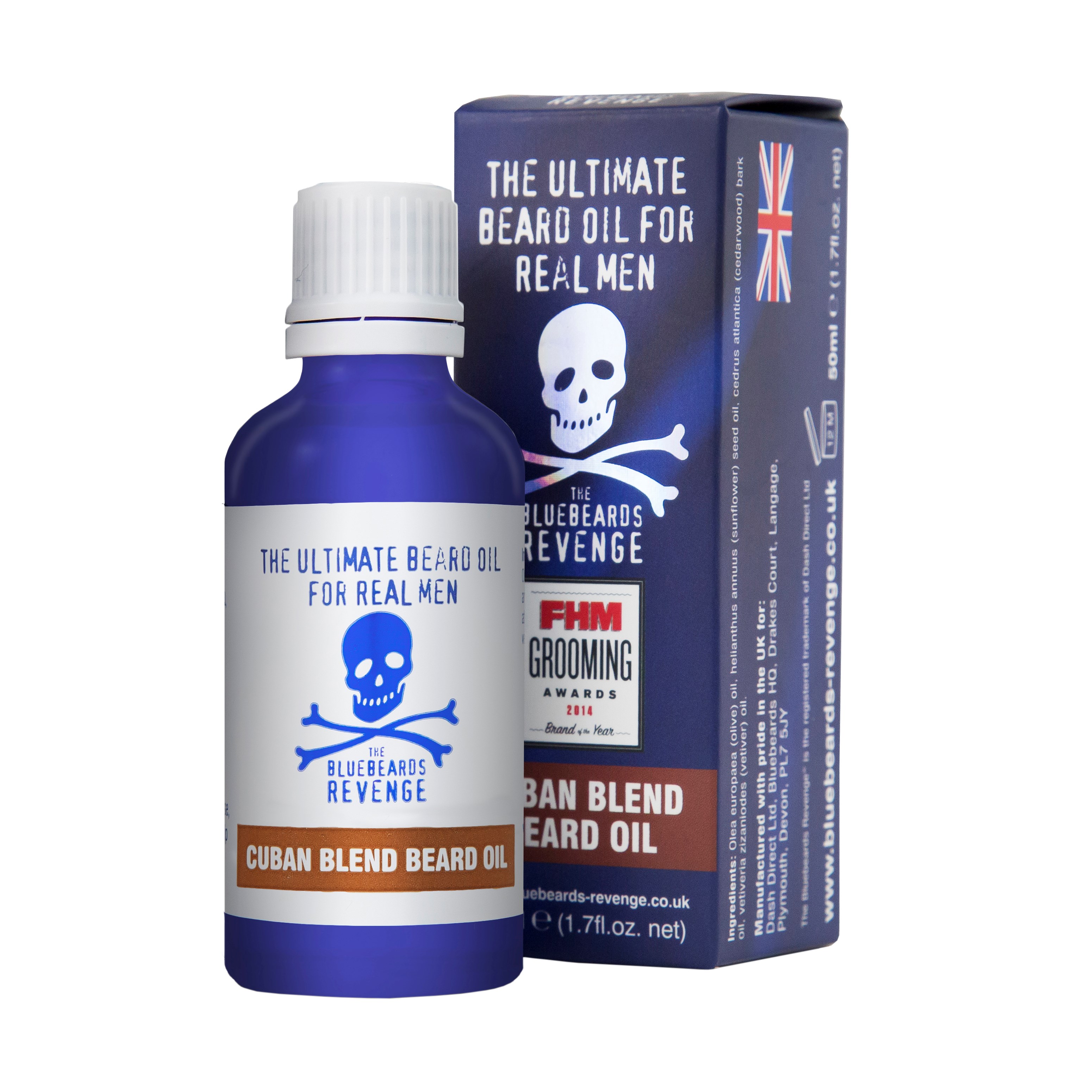 The Bluebeards Revenge Cuban Blend Beard Oil 50 ml