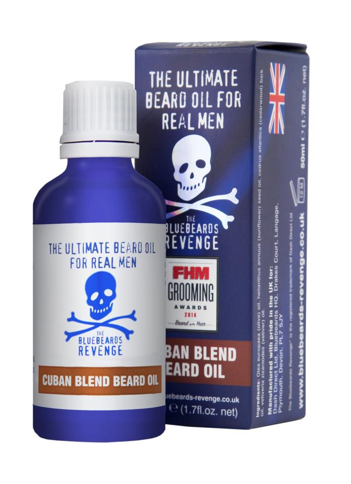 The Bluebeards Cuban Blend Beard Oil 50ml