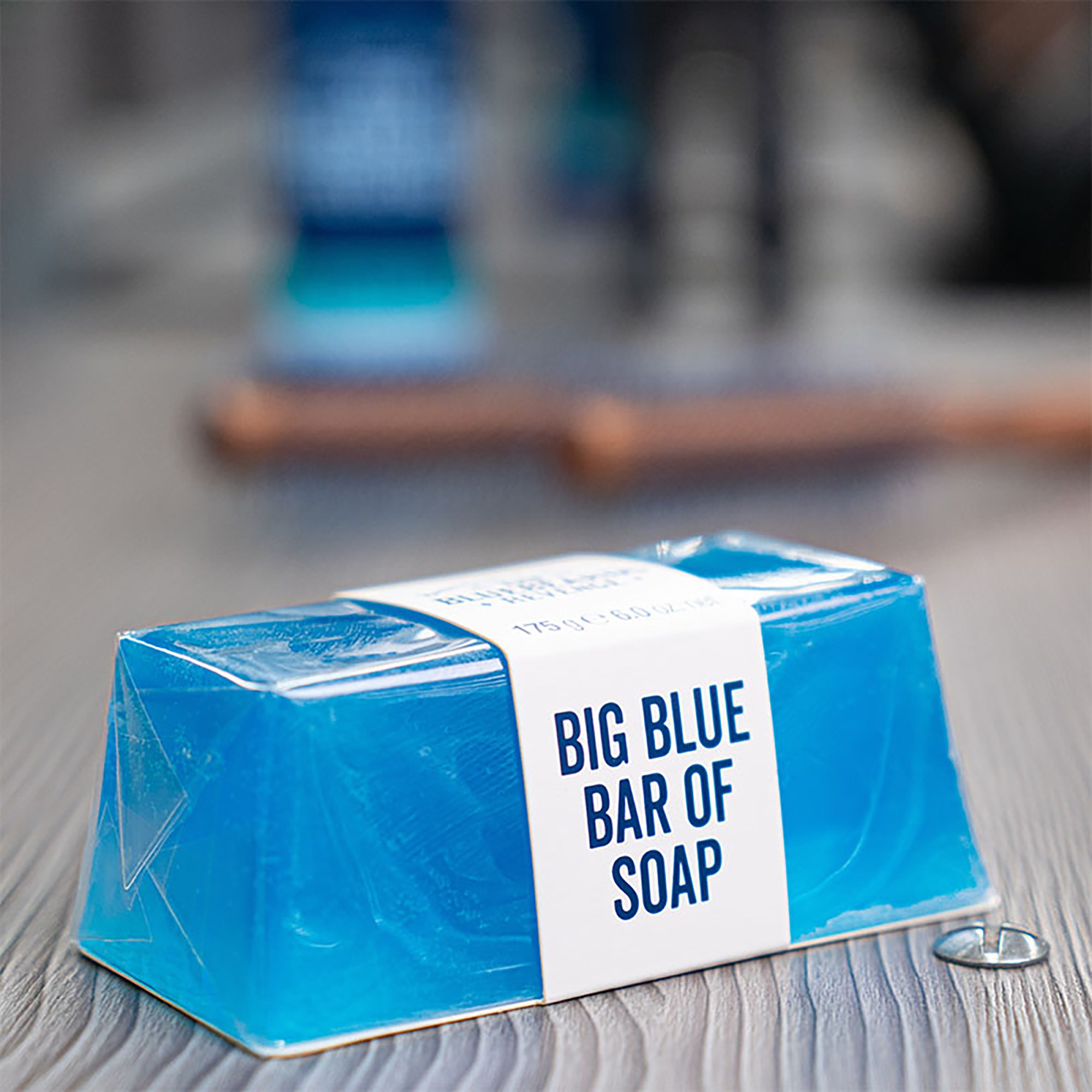 The Bluebeards Revenge Big Blue Bar of Soap for Blokes (obrázok 3)