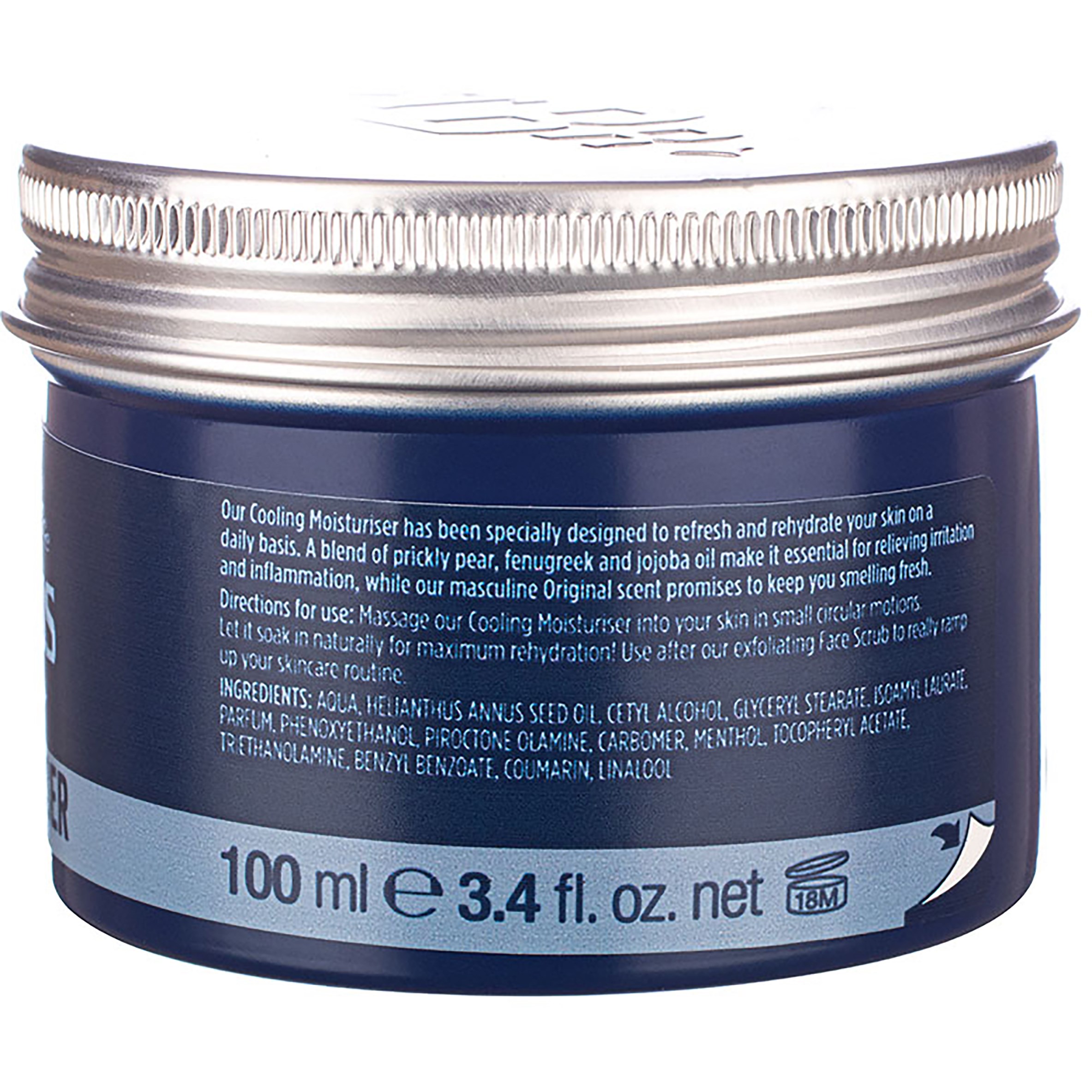 The Bluebeards Revenge Cooling Moisturiser 100 ml (obrázok 4)