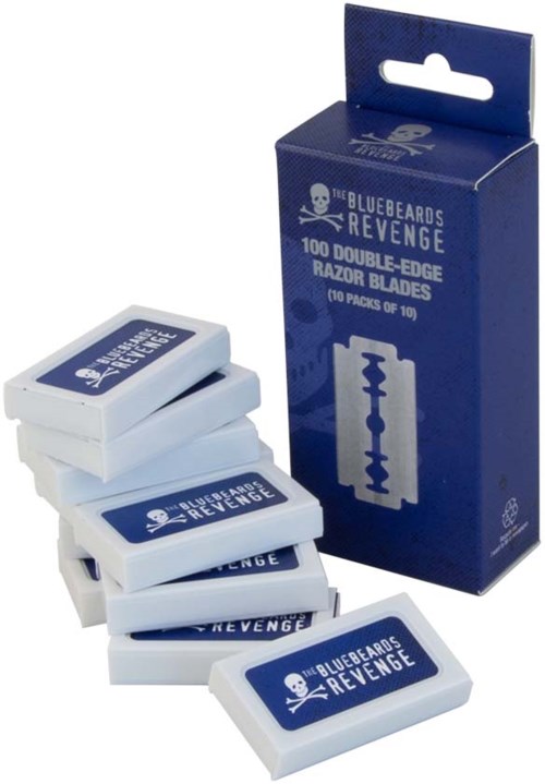 The Bluebeards Revenge Double Edge Razor Blades 100-p 100 st