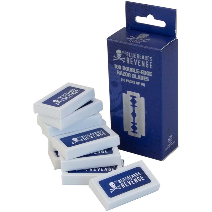 The Bluebeards Revenge Double Edge Razor Blades 100-p 100 stk