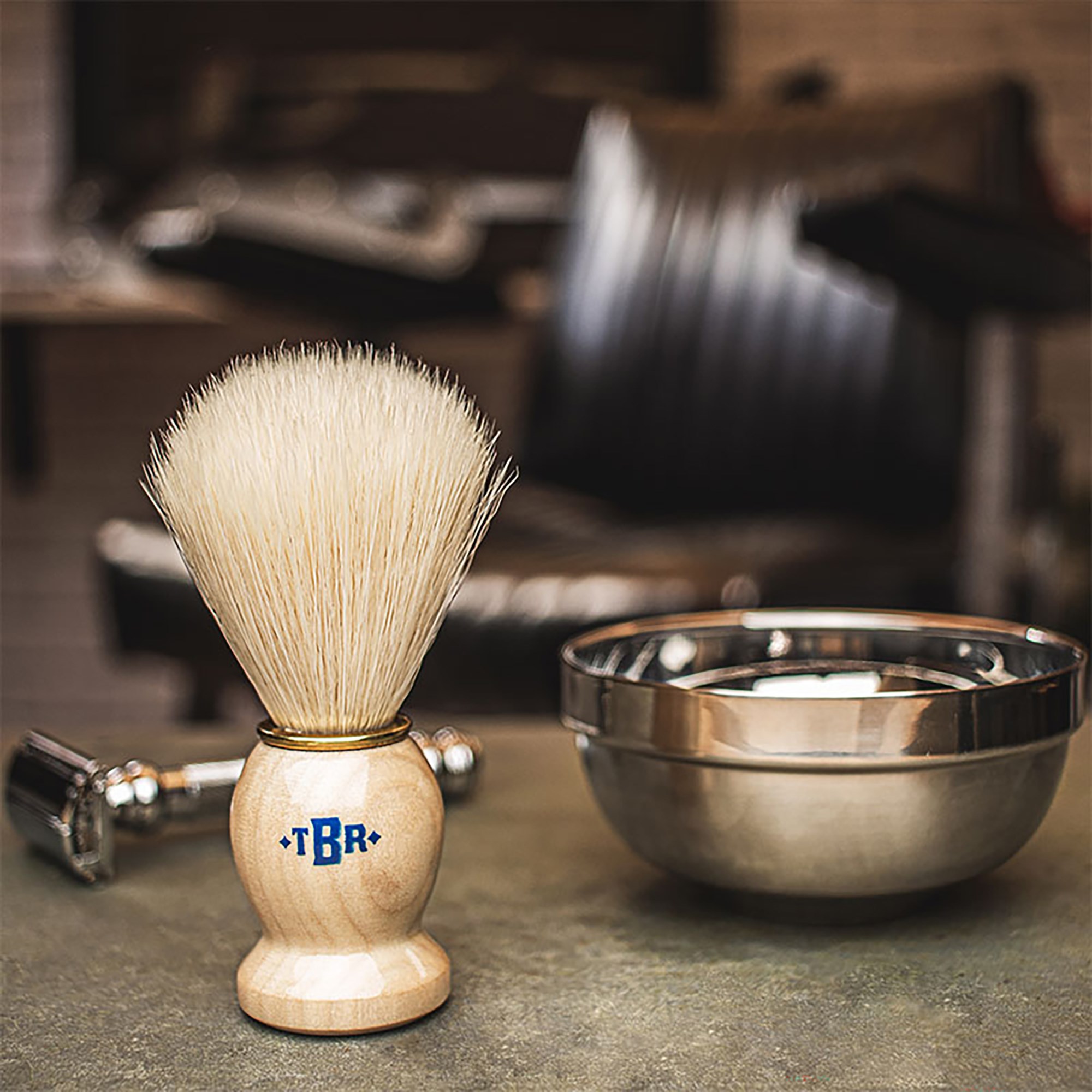 The Bluebeards Revenge Doubloon Synthetic Shaving Brush (obrázok 3)