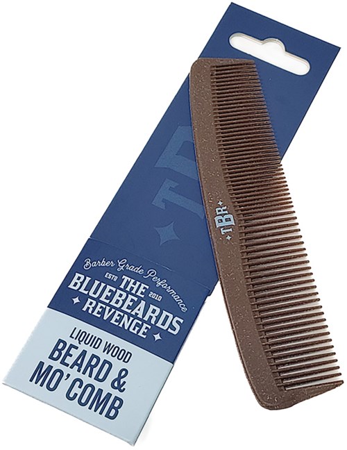 The Bluebeards Revenge Liquid Wood Beard Mo' Comb