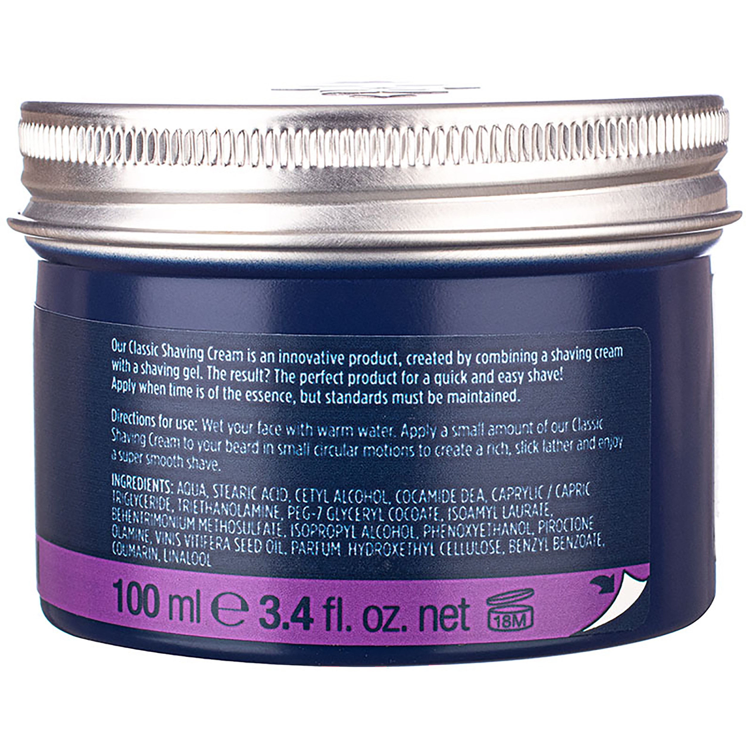 The Bluebeards Revenge Classic Shaving Cream 100 ml (obrázok 5)