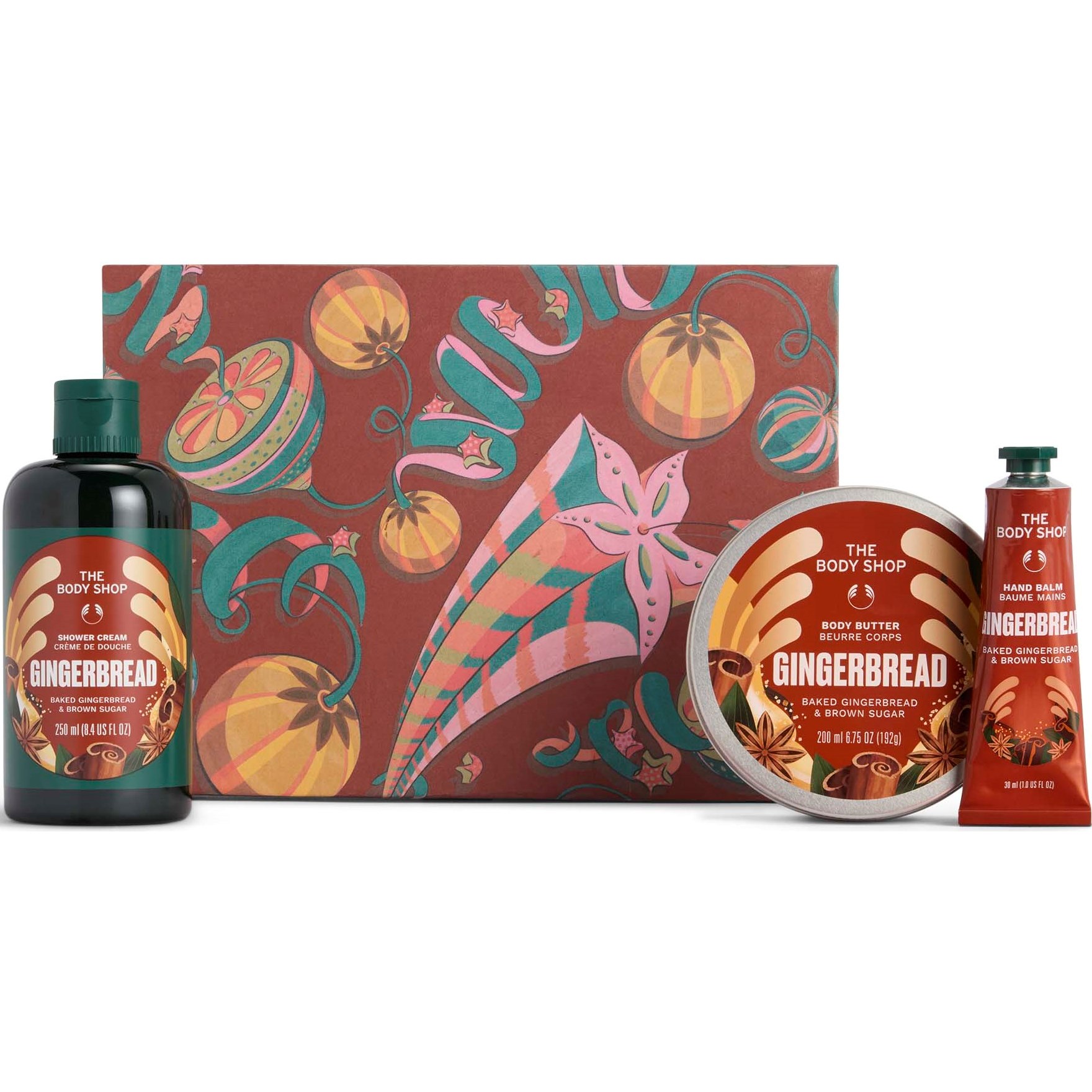 The Body Shop Gingerbread Baked Gingerbread & Brown Sugar Essentials