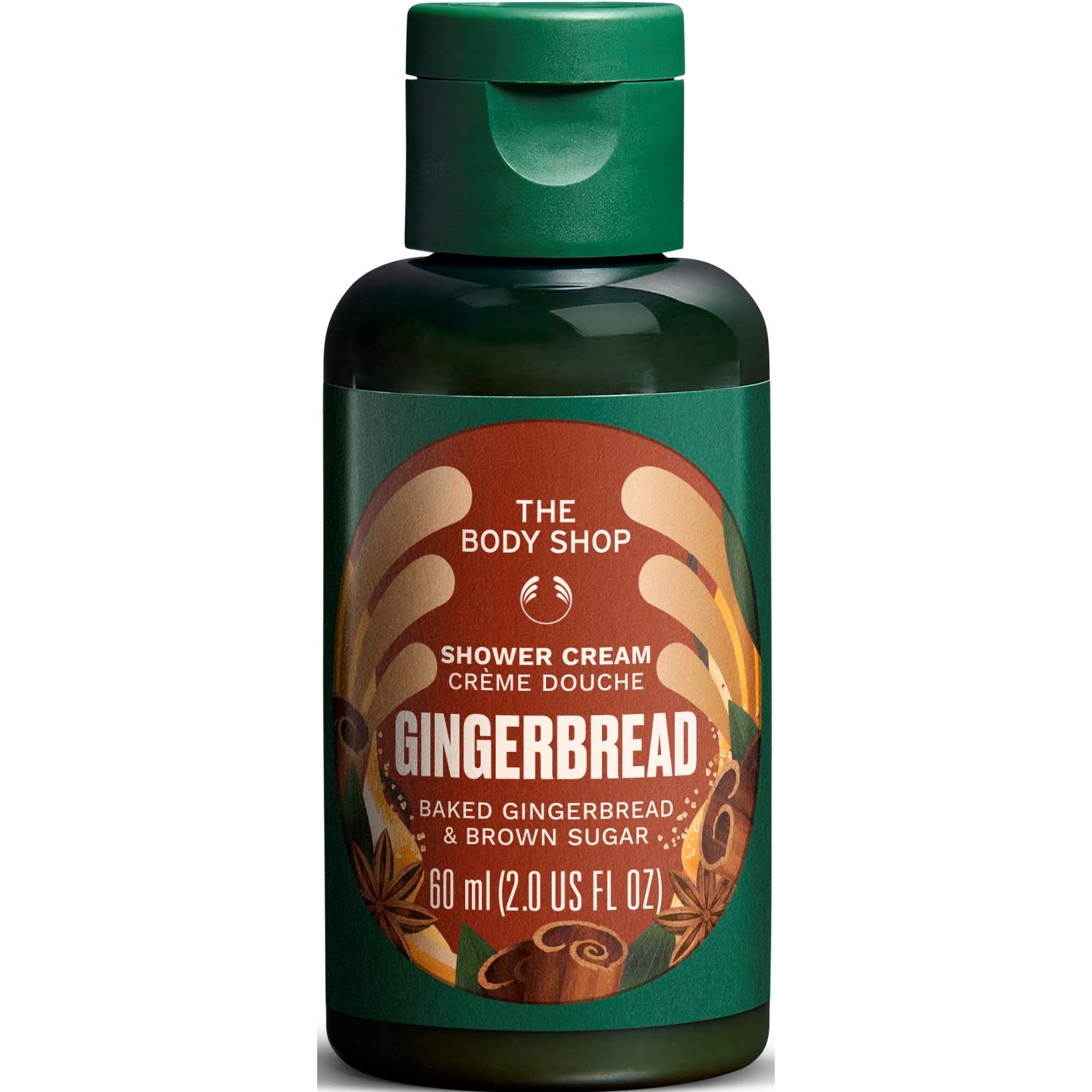 The Body Shop The Body Shop Gingerbread Baked Gingerbread & Brown Sugar Shower Cream 60 ml