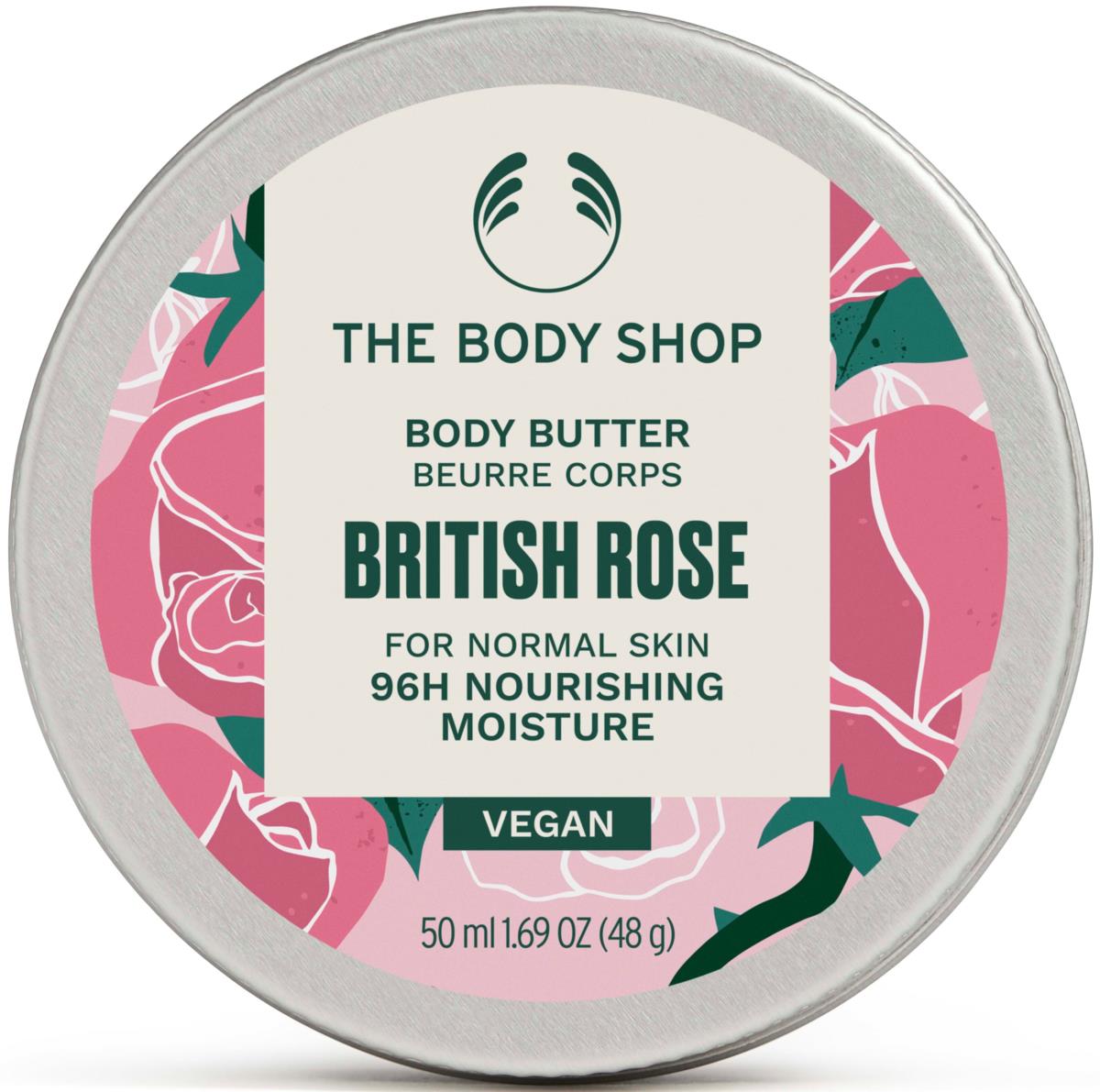 The Body Shop British Rose Body Butter 50 ml