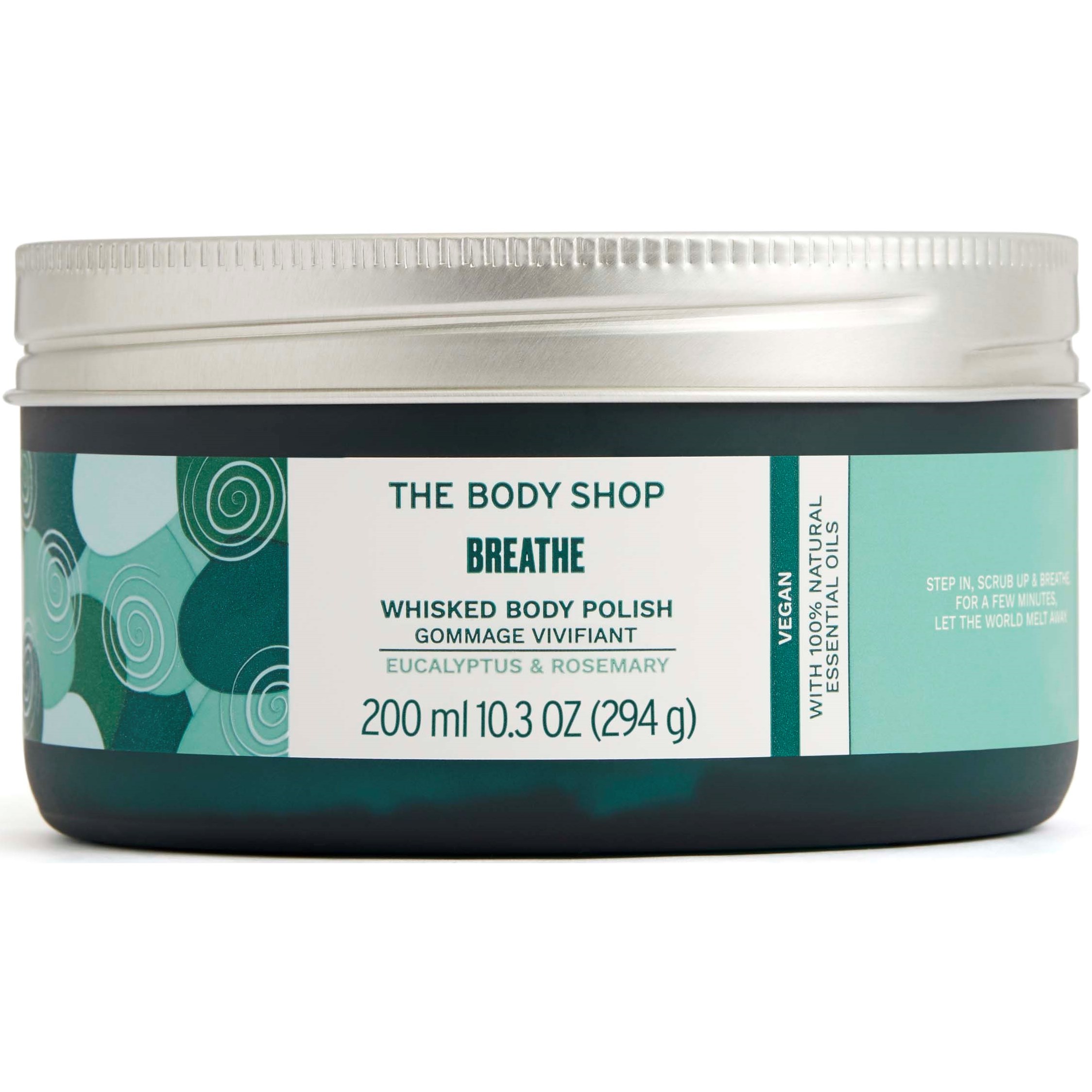 The Body Shop Eucalyptus & Rosemary Wellness Breathe Whisked Body Poli