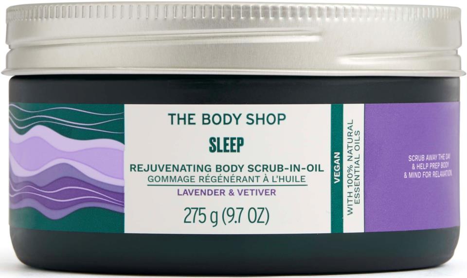 THE BODY SHOP Lavender & Vetiver Sleep Rejuvenating Body Scrub-In-Oil 200 ml
