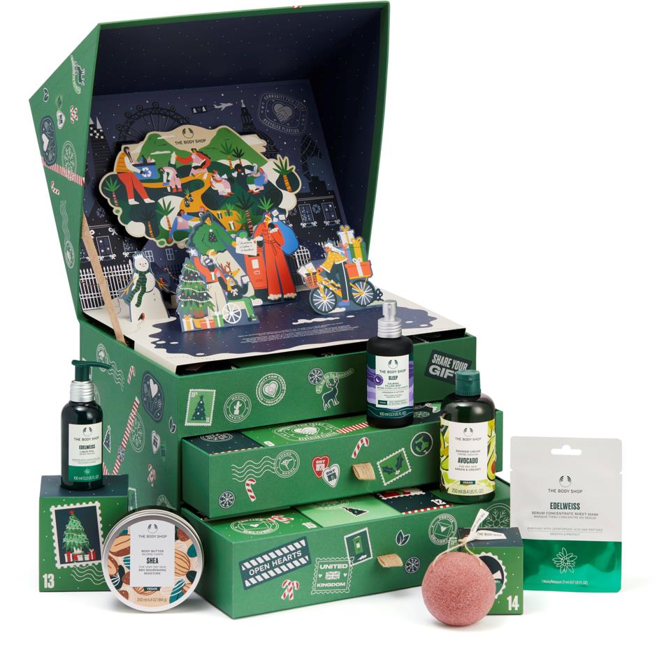 The Body Shop Box of Wishes & Wonders Ultimate Advent Calendar