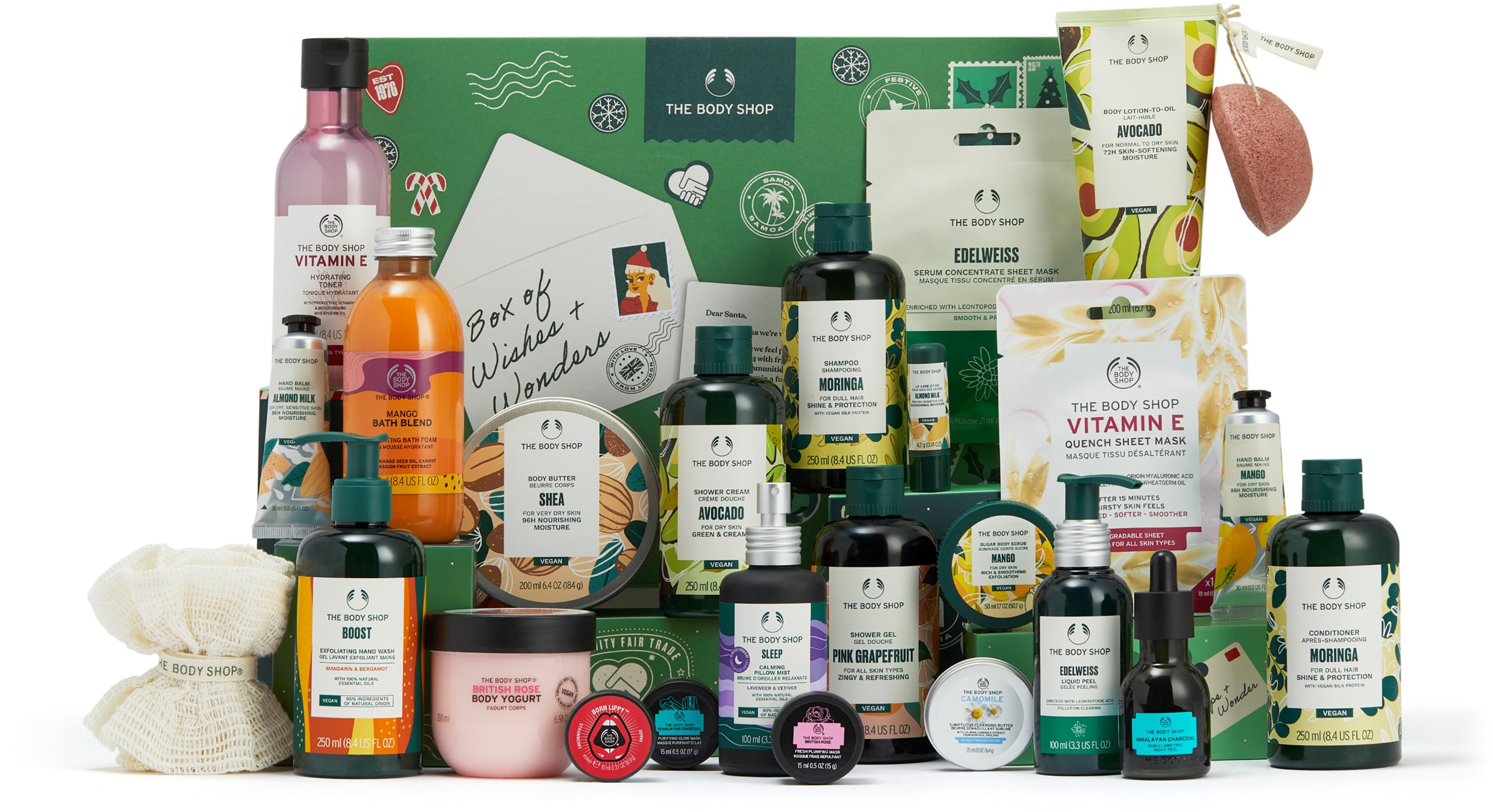 The Body Shop Box of Wishes & Wonders Ultimate Advent Calendar