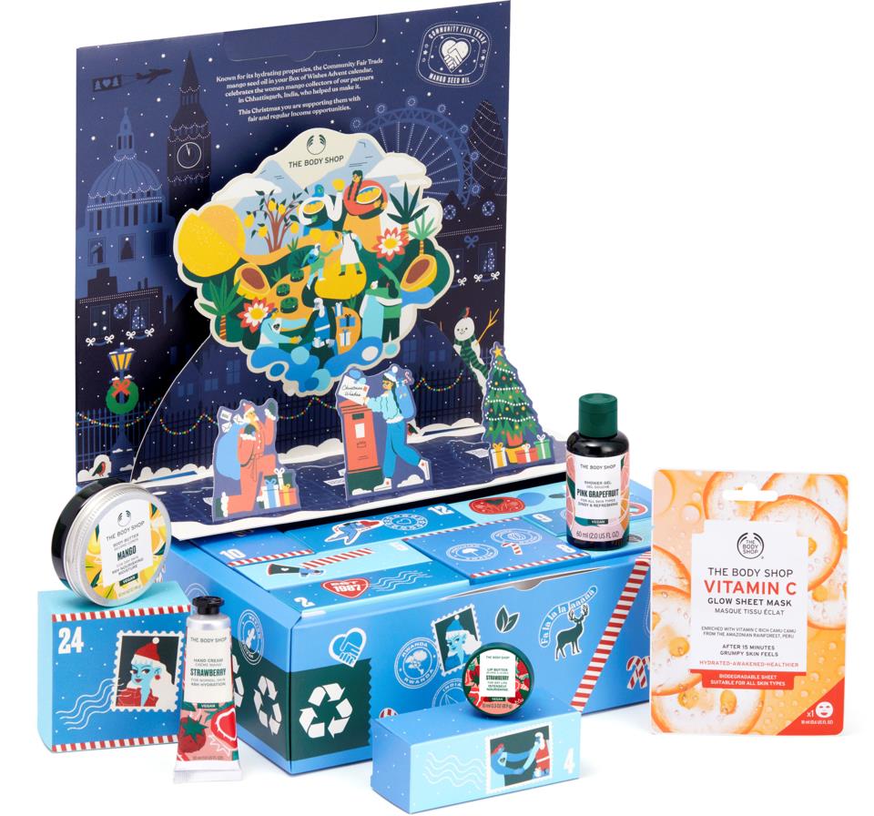 The Body Shop Box of Wishes Advent Calendar